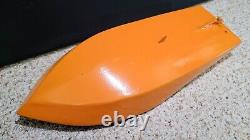 Vintage Small Wood RC Gas 18 Boat Parts / Restoration