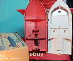 Vintage Speed Boat Kater Norma Toy Orig. Item In Box Soviet Era Cccp Ussr Parts