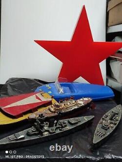 Vintage Speed Boat Kater Norma Toy Orig. Item In Box Soviet Era Cccp Ussr Parts