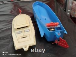 Vintage Speed Boat Kater Norma Toy Orig. Item In Box Soviet Era Cccp Ussr Parts