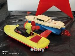 Vintage Speed Boat Kater Norma Toy Orig. Item In Box Soviet Era Cccp Ussr Parts