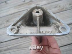 Vintage Stainless Deck Rail Hardware / Parts Wooden Boat