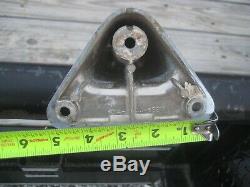 Vintage Stainless Deck Rail Hardware / Parts Wooden Boat