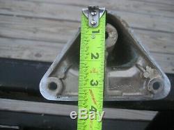 Vintage Stainless Deck Rail Hardware / Parts Wooden Boat