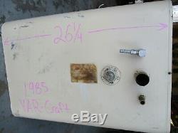 Vintage Steel Marine Boat Gas Tank Fuel Cell 18 Gallon 26 1/4 x 18 x 8 1/4