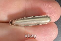 Vintage Sterling Silver Battleship Charm Boat Gunship Boat 3D