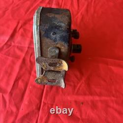 Vintage Stop Brake Light Glass Lens Motorcycle Hot Rod Accessory HTF