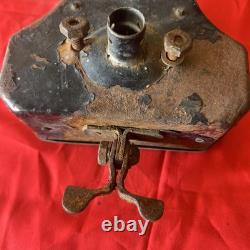 Vintage Stop Brake Light Glass Lens Motorcycle Hot Rod Accessory HTF