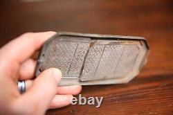 Vintage Stop Brake Light Glass Lens Motorcycle Hot Rod Rat Rod Accessory