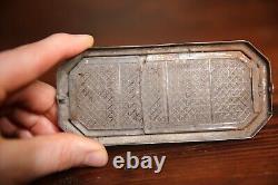 Vintage Stop Brake Light Glass Lens Motorcycle Hot Rod Rat Rod Accessory