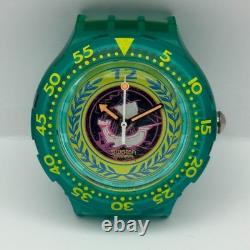 Vintage Swatch Scuba 200 Watch SDG105 Boat De'Glory' 1994 Switzerland 40mm Parts