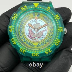 Vintage Swatch Scuba 200 Watch SDG105 Boat De'Glory' 1994 Switzerland 40mm Parts