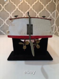Vintage TMY ITO Dragon Wooden Speed Boat Motor-Battery Op Parts or Repair