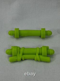 Vintage TOXIC CRUSADERS Turf Surfer CONNECTOR ROD Parts Lot Playmates 1991