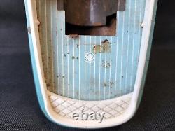Vintage T. Cohn Pressed Tin Litho Speed Boat Battery Powered Parts Repair Only