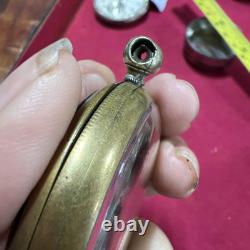 Vintage T. F. Cooper London Engraved Pocket Watch Fix Parts Repair