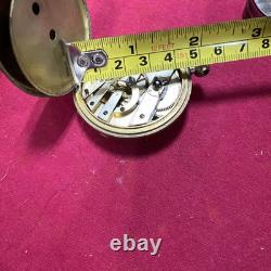 Vintage T. F. Cooper London Engraved Pocket Watch Fix Parts Repair
