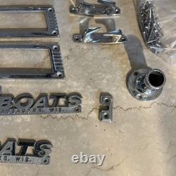 Vintage T&T Boats Wausukee Wis. Wooden Boat Parts (Look)