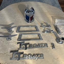 Vintage T&T Boats Wausukee Wis. Wooden Boat Parts (Look)