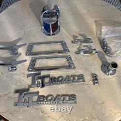 Vintage T&T Boats Wausukee Wis. Wooden Boat Parts (Look)