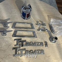 Vintage T&T Boats Wausukee Wis. Wooden Boat Parts (Look)