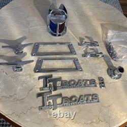 Vintage T&T Boats Wausukee Wis. Wooden Boat Parts (Look)