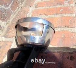 Vintage Tail LIGHT Glass Lens Motorcycle Hot Rod Great Donor for restoration
