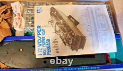 Vintage Tamiya 1/72 Vosper Fast Patrol Boat Kit 7201 Open box, parts in bags