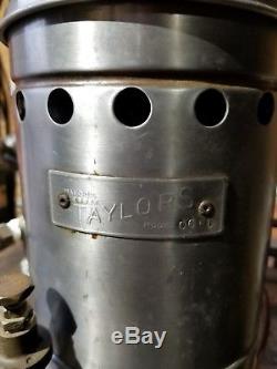 Vintage Taylors Marine Diesel Sailboat Heater Made in England