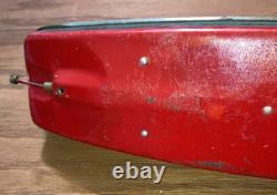 Vintage Tin Litho San Marusan Japan P5701 Pt Boat For Parts Display