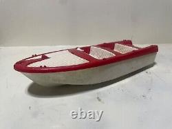 Vintage Tonka Clipper Boat for parts damaged