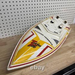 Vintage Tower Hobbies Turbo Vee RC Boat Only For Parts/Display