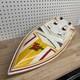 Vintage Tower Hobbies Turbo Vee Rc Boat Only For Parts/display