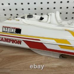 Vintage Tower Hobbies Turbo Vee RC Boat Only For Parts/Display