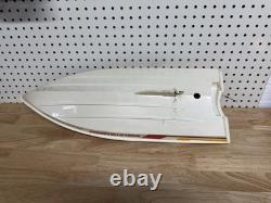 Vintage Tower Hobbies Turbo Vee RC Boat Only For Parts/Display