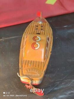 Vintage Toy Boat Lmz 1960'kater' Leningradski Zavod Orig. Item Cccp Ussr Parts