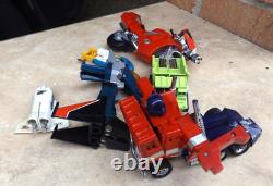 Vintage Transformers LOT SOLD AS IS PARTS REPAIR BOAT SHUTTLE OPTIMUS POWER