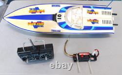 Vintage Traxxas Nitro Vee Boat For Parts Or Repair