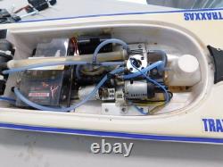 Vintage Traxxas Nitro Vee Boat For Parts Or Repair
