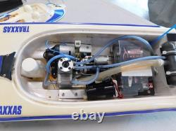 Vintage Traxxas Nitro Vee Boat For Parts Or Repair