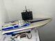 Vintage Traxxas Nitro Vee Boat Withremote/engine. Ect For Parts Or Repairs