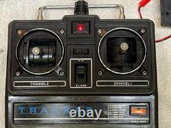 Vintage Traxxas Nitro Vee RC Boat Complete Without Hull Very Nice Parts