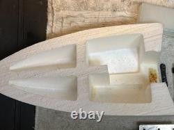 Vintage Traxxas Nitro Vee RC Boat Complete Without Hull Very Nice Parts