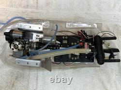 Vintage Traxxas Nitro Vee RC Boat Complete Without Hull Very Nice Parts