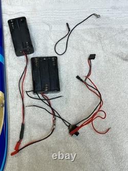 Vintage Traxxas Nitro Vee RC Boat Complete Without Hull Very Nice Parts