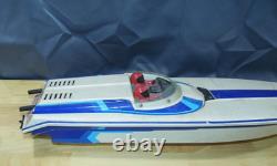 Vintage Traxxas Nitro Vee RC Boat For Parts Or Repair L@@K