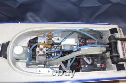 Vintage Traxxas Nitro Vee RC Boat For Parts Or Repair L@@K