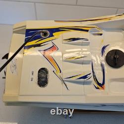 Vintage Traxxas Villain EX 31 RC Racing Boat Twin Motor 14.4V Project/Parts