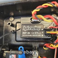 Vintage Traxxas Villain EX 31 RC Racing Boat Twin Motor 14.4V Project/Parts