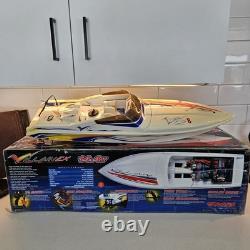 Vintage Traxxas Villain EX 31 RC Racing Boat Twin Motor 14.4V Project/Parts